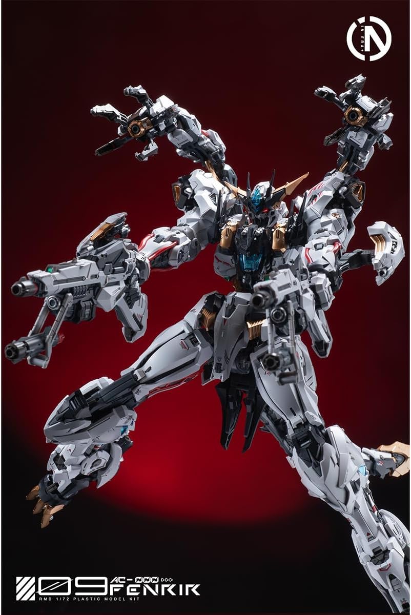 Amazon | 無限新星 INERA+ フェンリル FENRIR FNR009 1/72 色分け済み